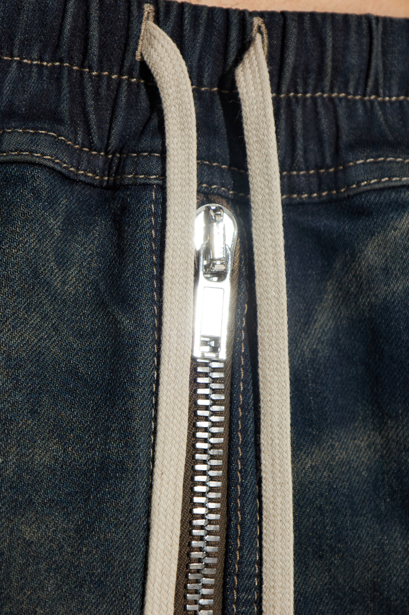 Rick Owens ダートクーパー ハイライズ ワイドレッグ ジーンズ Rick Owens DRKSHDW Dirt Cooper パンツ | ブラック | FARFETCH JP